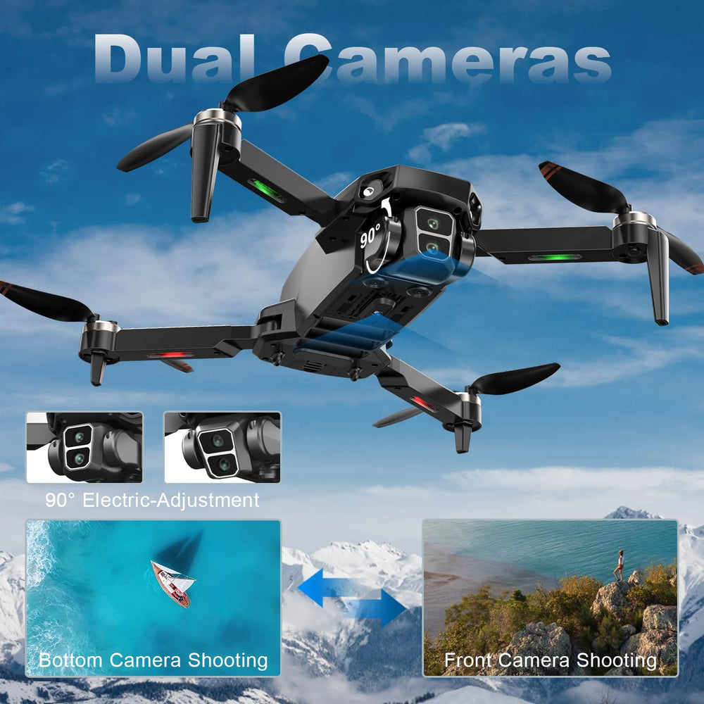 BeiyoQSZ drone with brushless motors delivering stable flight performance.