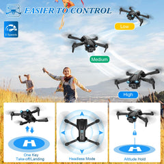 BeiyoQSZ carrying case protects the drone during transport and organizes accessories