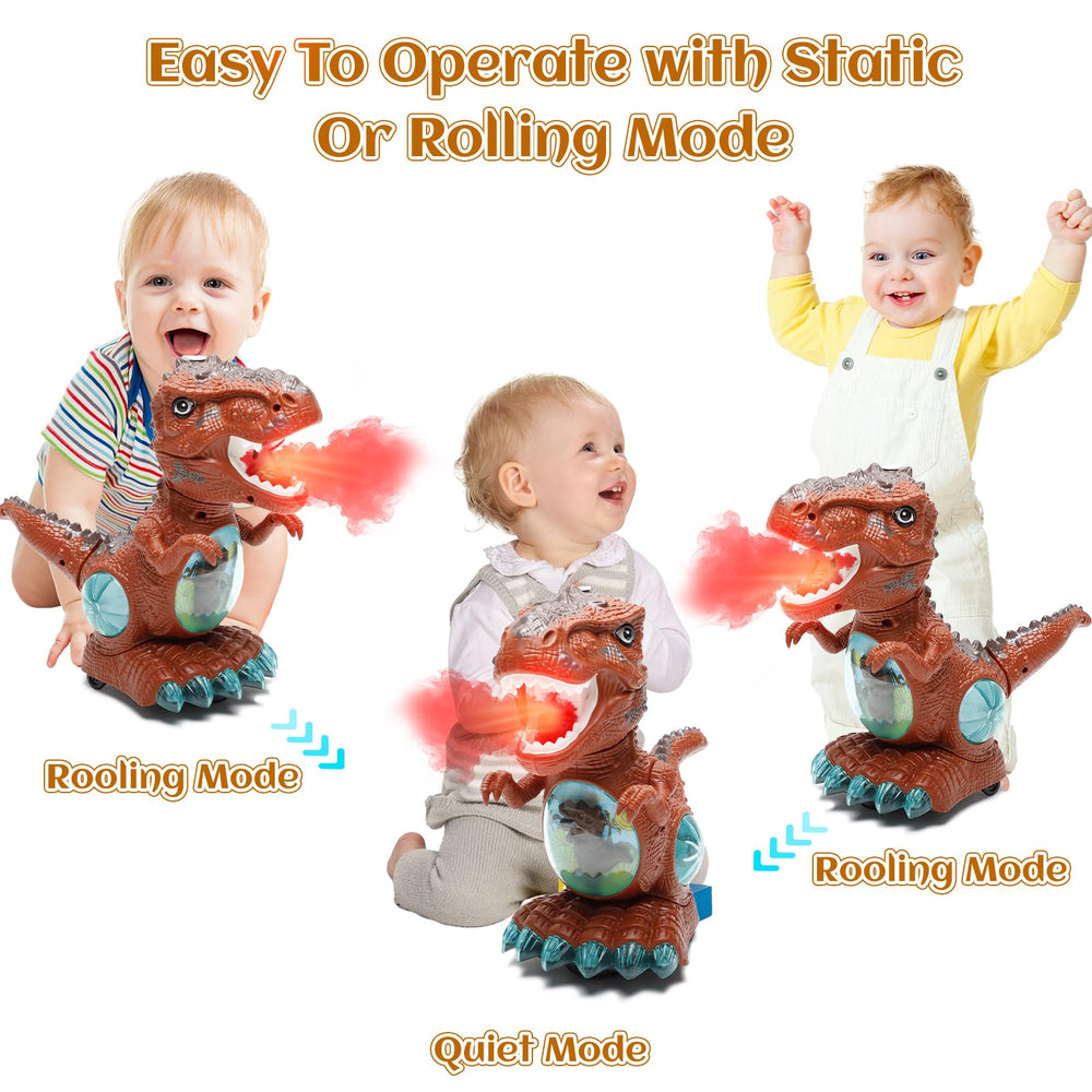 BEKALERZ dinosaur toy battery setup easy for parents and kids to enjoy.