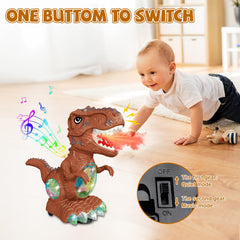 BEKALERZ dinosaur toy obstacle avoidance encourages problem-solving during play.