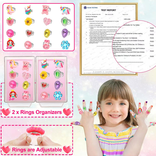 BEKALERZ dress-up jewelry on a princess dress for imaginative play