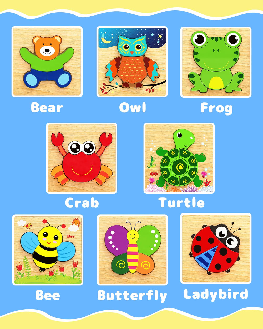 Bekayshad wooden puzzle owl boosts focus and concentration.