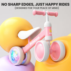 BEKILOLE Baby Balance Bike 135-degree steering limiter for safer turns