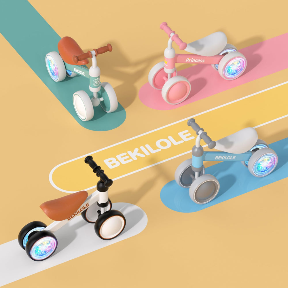 Bekilole balance bike arrives gift-ready in attractive packaging.
