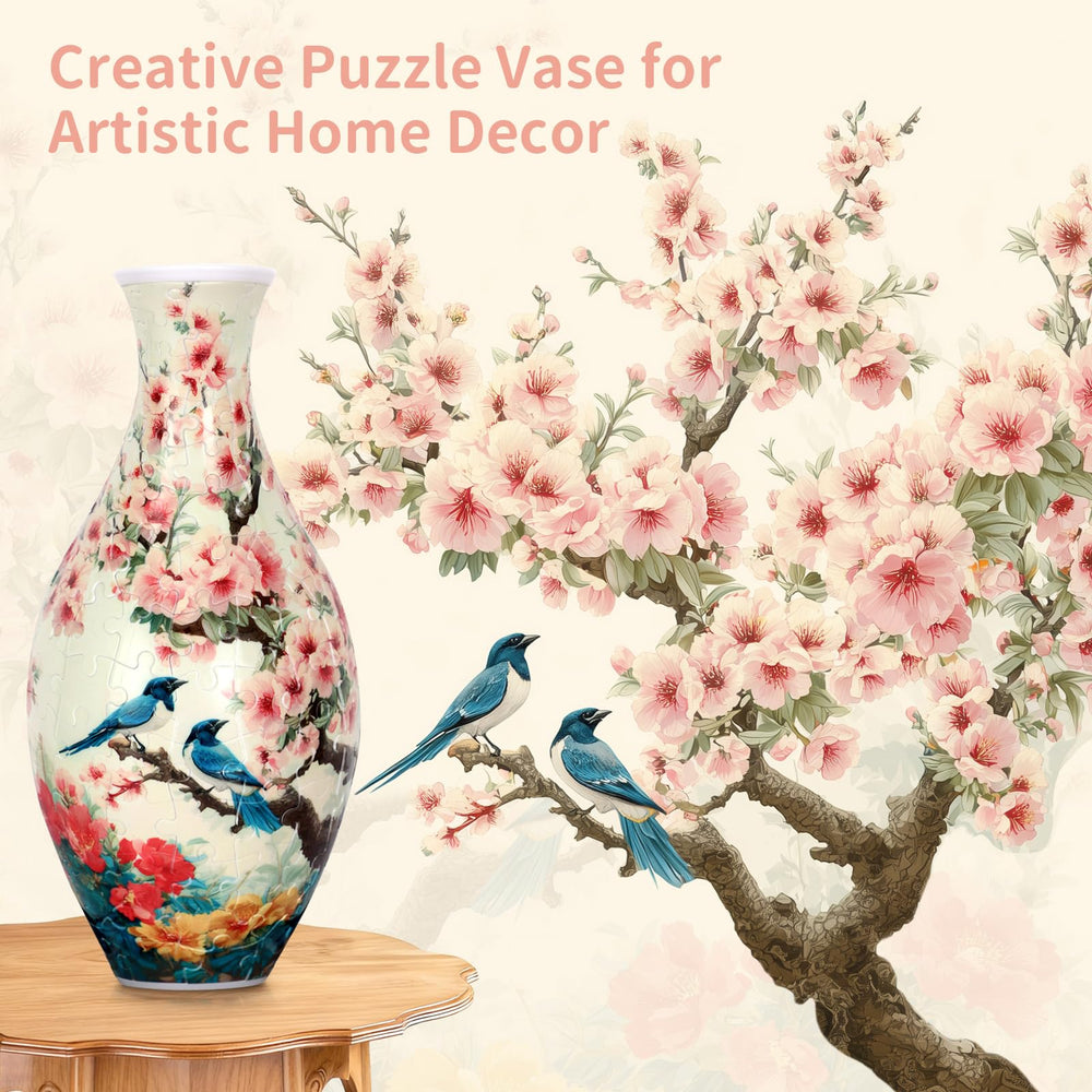BELEEV 3D Puzzle Vase water cup detaches for floral arrangement