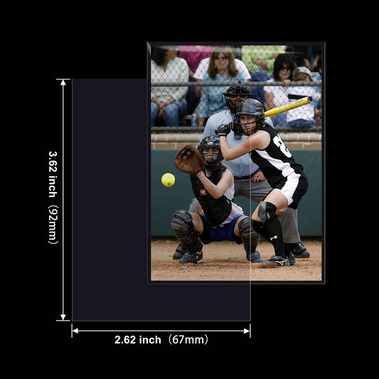Belifun penny sleeves durable material with easy visibility for quick access during play