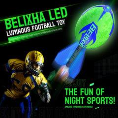 Belixha motion-activated football lights instantly on throw or catch