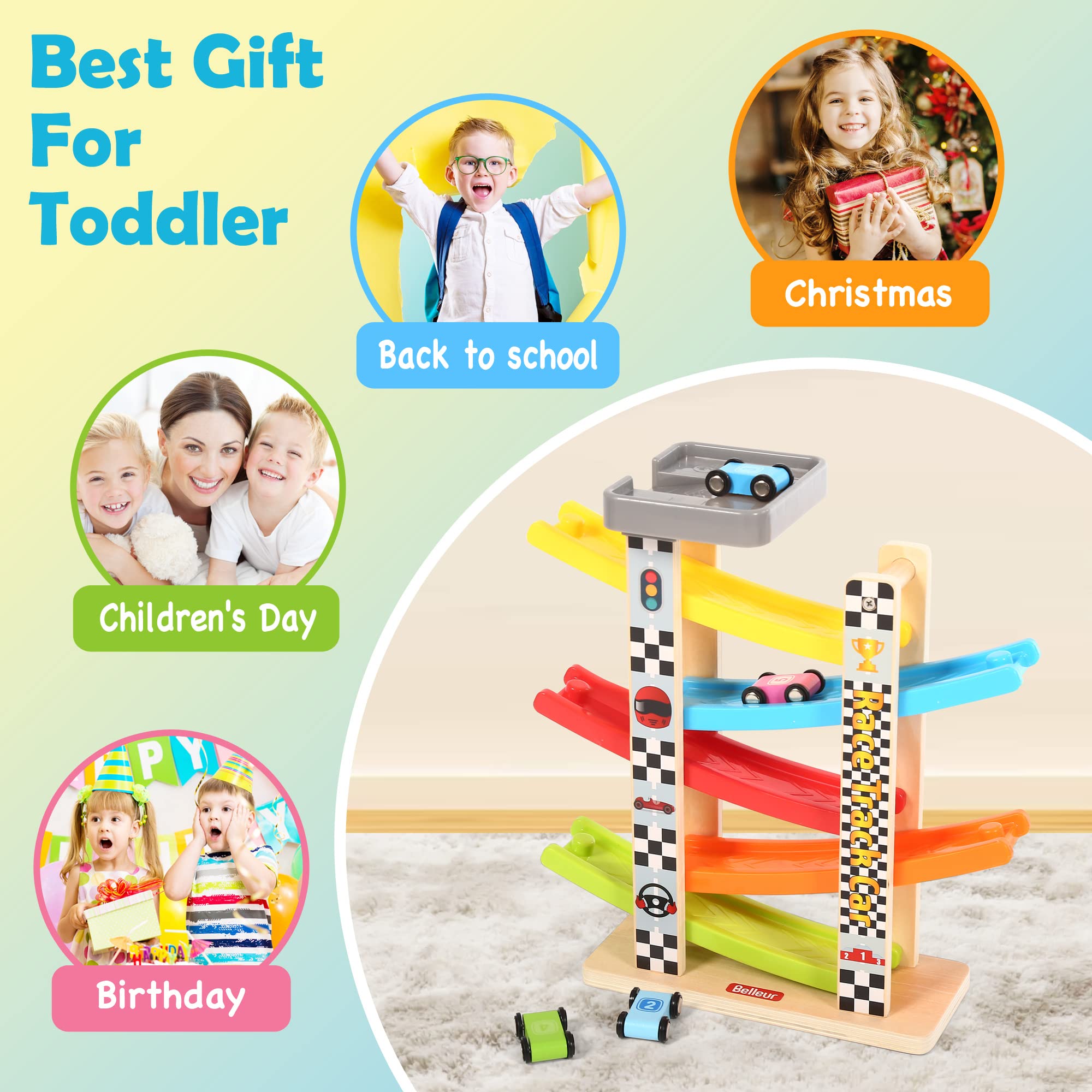 Belleur safe materials wood construction for durable play.