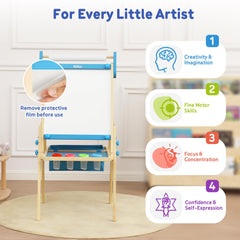 Belleur storage tray and bag keep supplies organized and accessible.