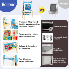 Belleur non-toxic wooden construction ensures safe, durable play.