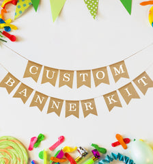 Bellium easy threading and customization process for a unique banner