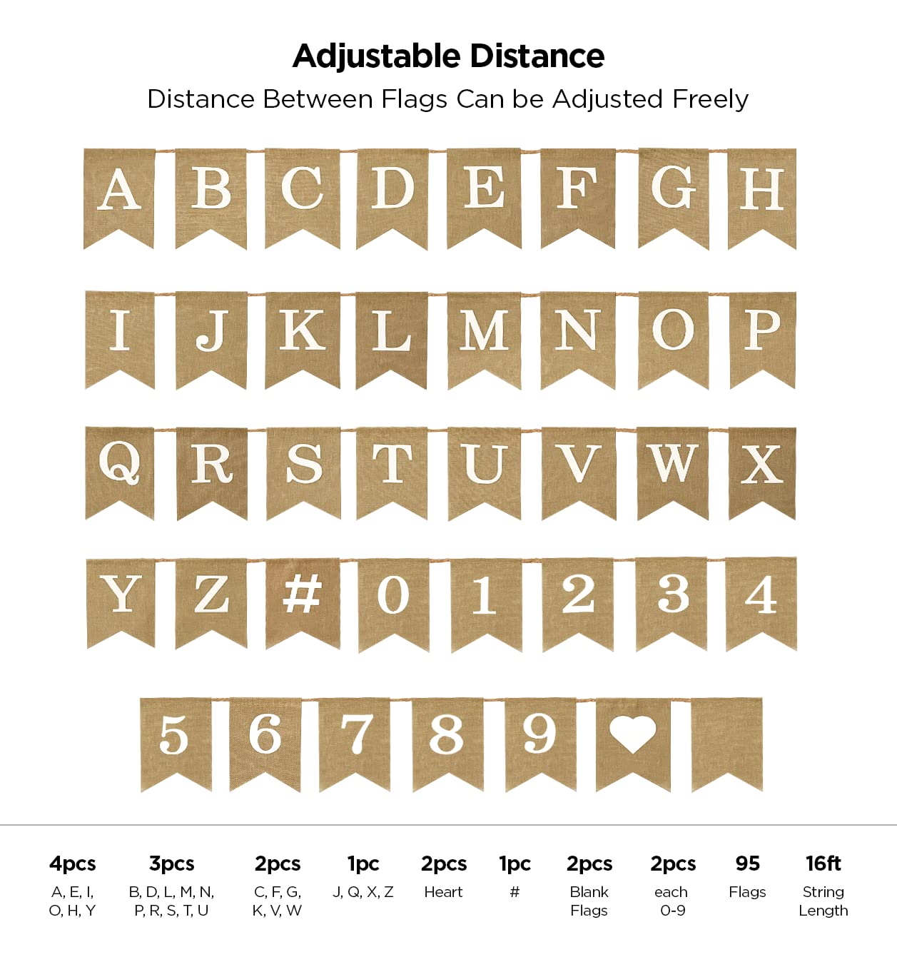 Bellium white uppercase letters and numbers for personalized messages