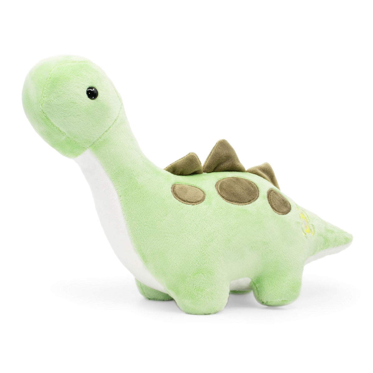 Bellzi Bronti plush side view, a cozy hug buddy for kids