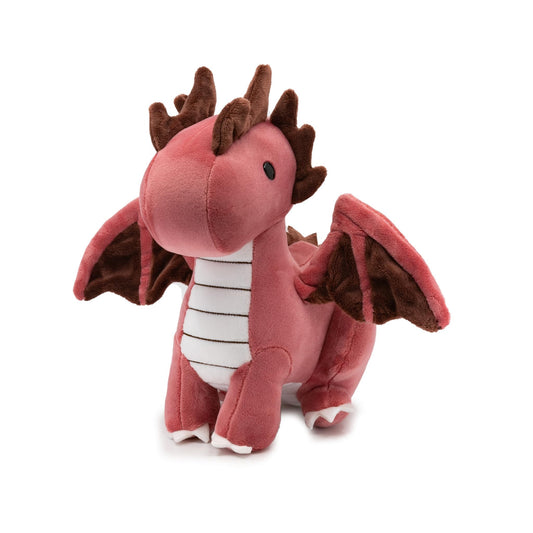 Bellzi Fire Dragon plush 11.5-inch Draggi ready for hugs and playtime