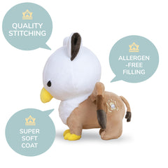 Bellzi Griffin reinforced stitching supports long-lasting play