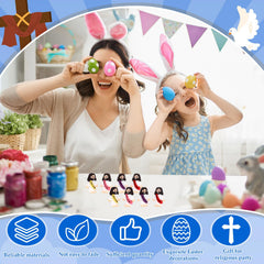 Bememo photo prop dolls, compact mini figures to enhance festive photos and memories.