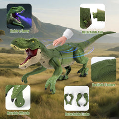 BEMITON RC Dinosaur showing spray function for immersive play.