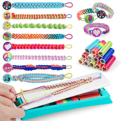 BEMITON friendship bracelet steps guide for beginners and kids
