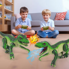 BEMITON RC dinosaur tail wag adds natural movement in battles.