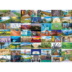 BenBen 1000-piece puzzle with Statue of Liberty for iconic America exploration