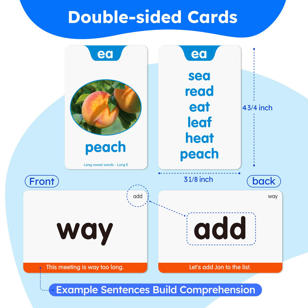 BenBen 650 phonics flash cards collection, systematic practice supports decoding skills.