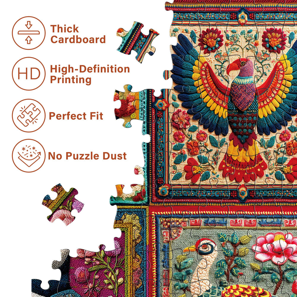BenBen features owls, parrots, toucans among colorful birds for exploration