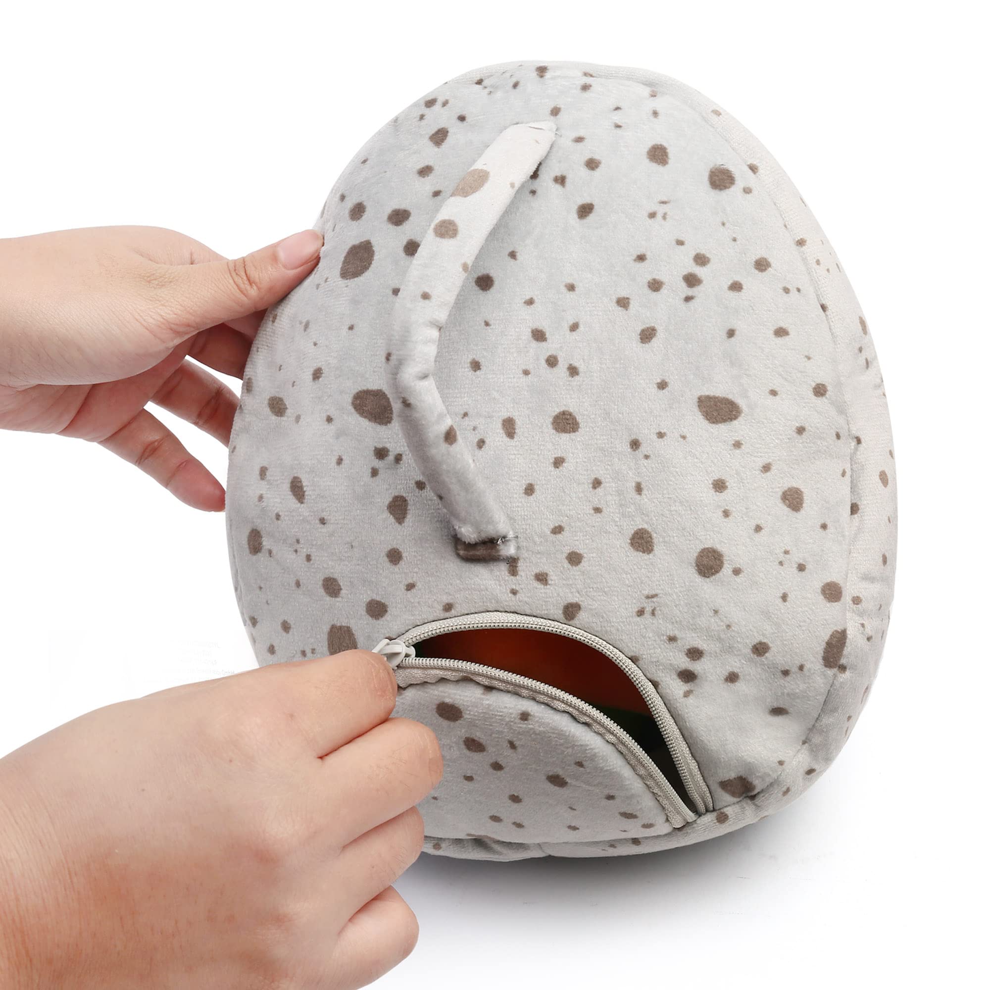 BenBen Dinosaur Egg Bag, convenient carry case to store all plush pals.