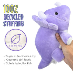 BenBen dinosaur plush soft fabric texture for cuddling