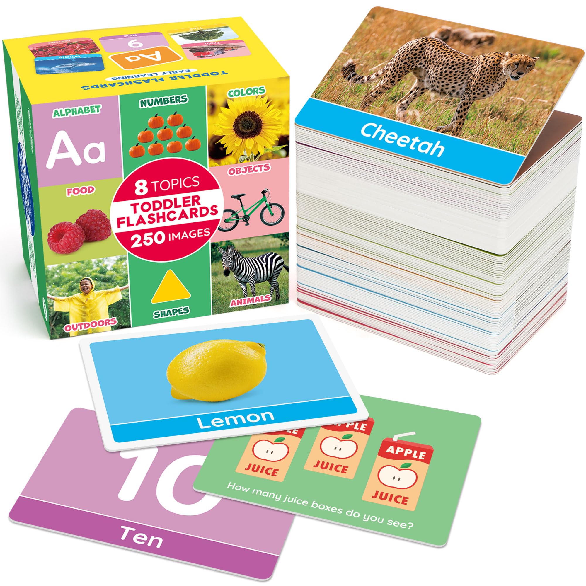 BenBen Flash Cards Alphabet—large letters support early literacy for toddlers.