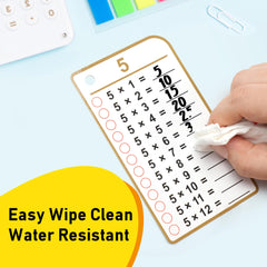 BenBen durable laminated flash cards withstand repeated use