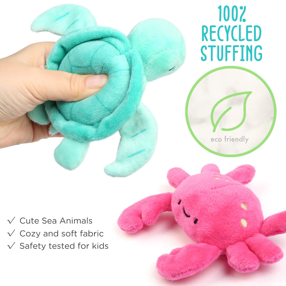 BenBen Octopus plush with bright colors and multiple tentacles for interactive play