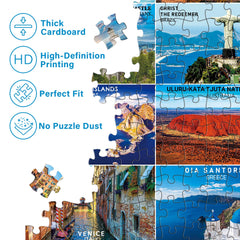 BenBen puzzle Pyramids Giza motif sparks imaginative thinking while sorting