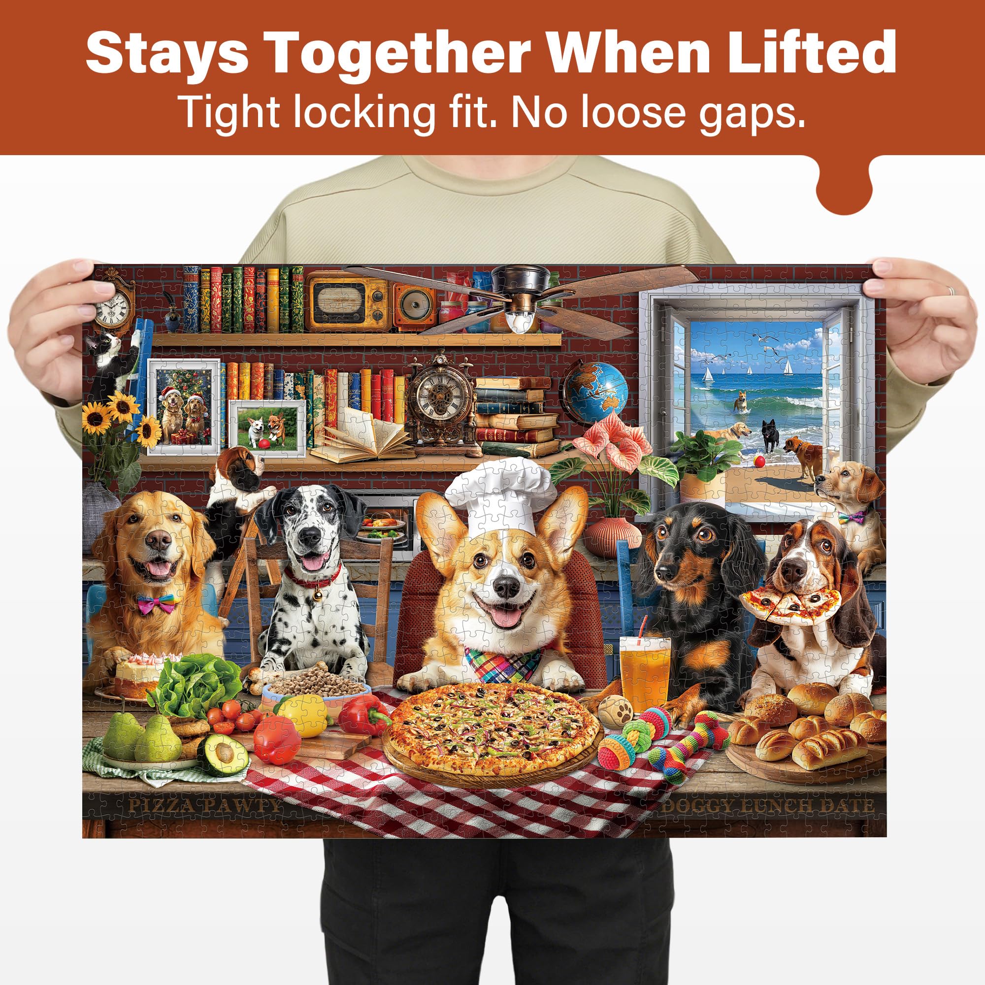BenBen Dogs' Dinner Party characters dining scene sparks playful family challenge