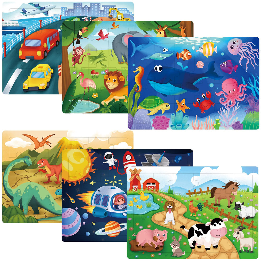 BenBen Wooden Puzzles emphasize sturdy construction for years of safe play and durability.