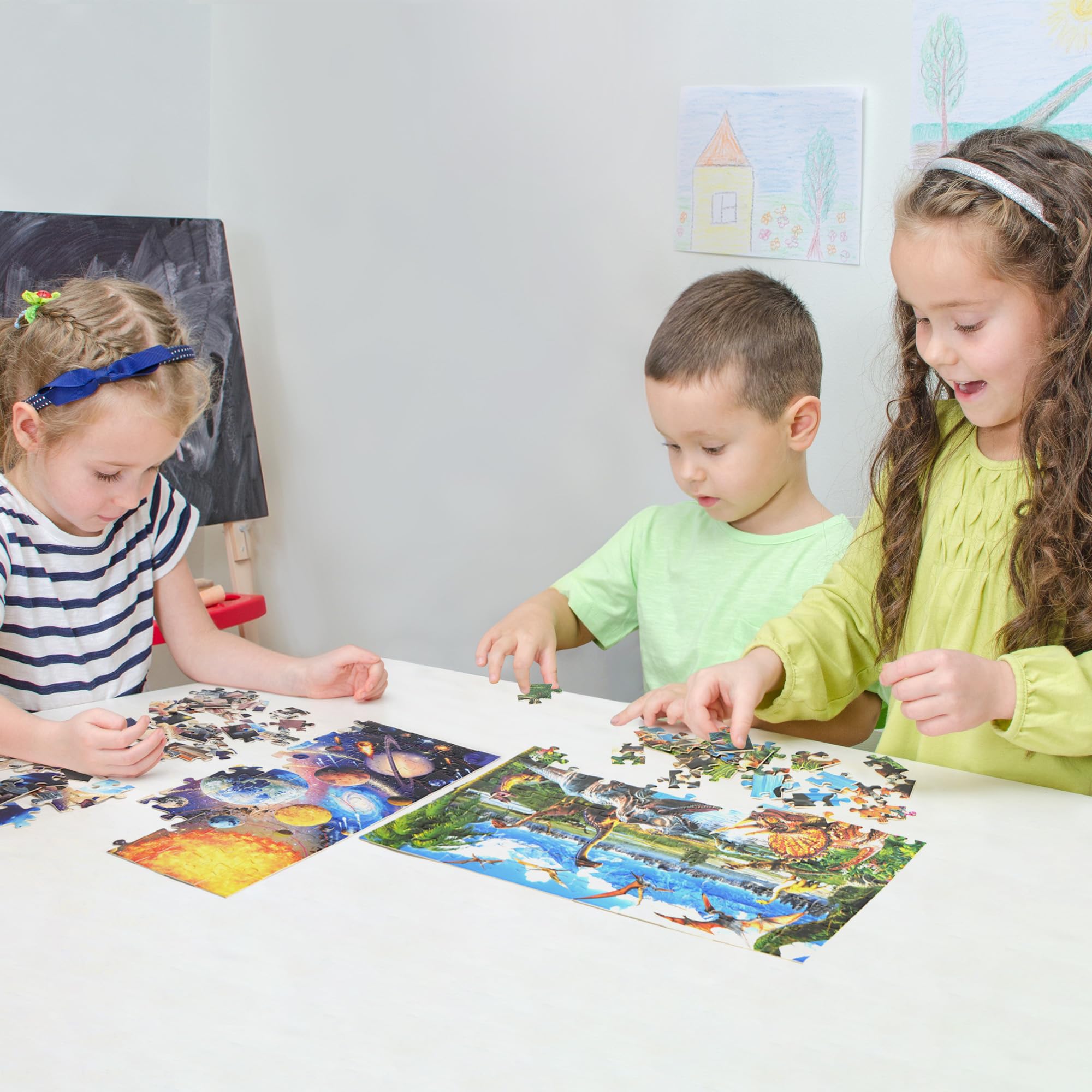 BenBen reference poster included to guide young builders.