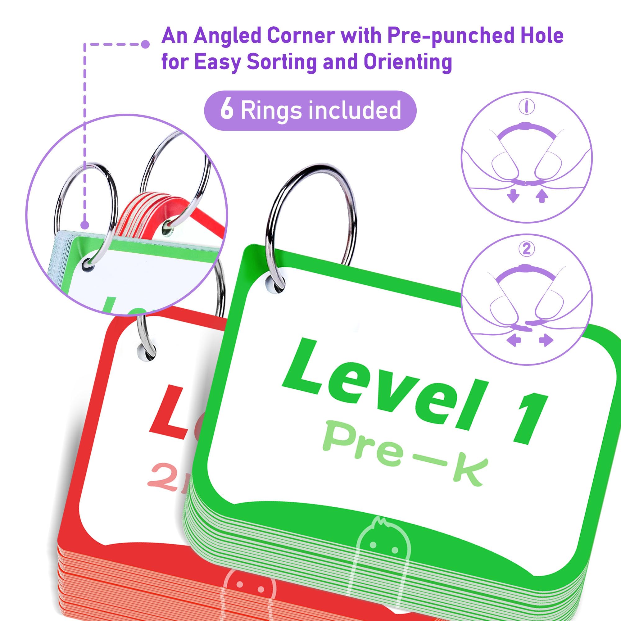 BenBen laminated durable cards resist wear during daily classroom use