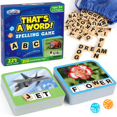 BenBen spelling flashcards help kids build phonics awareness and reading confidence.