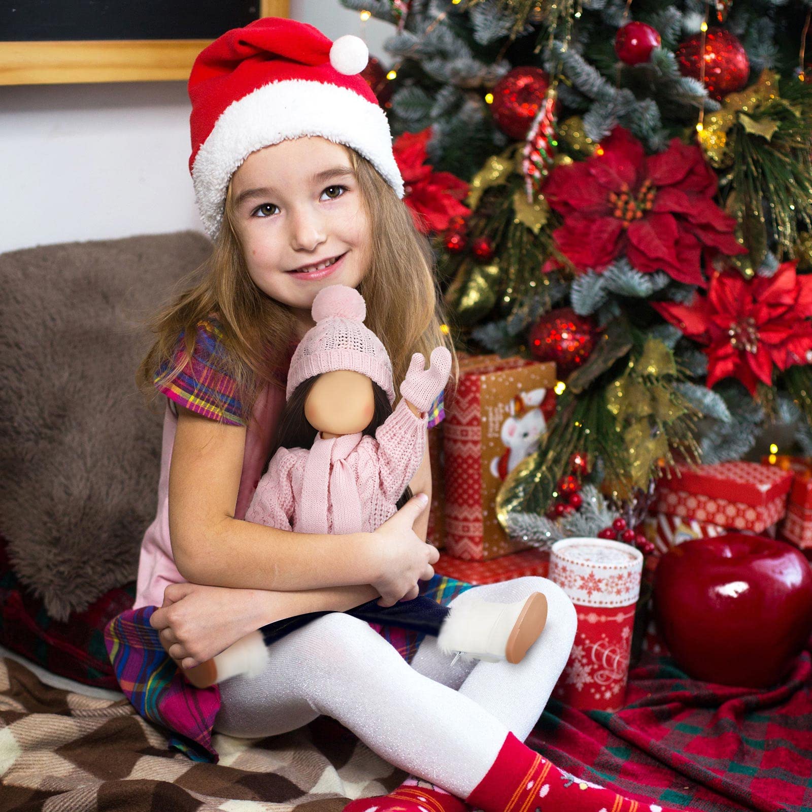 Bencailor boots for 18 inch doll with durable leather and plush details