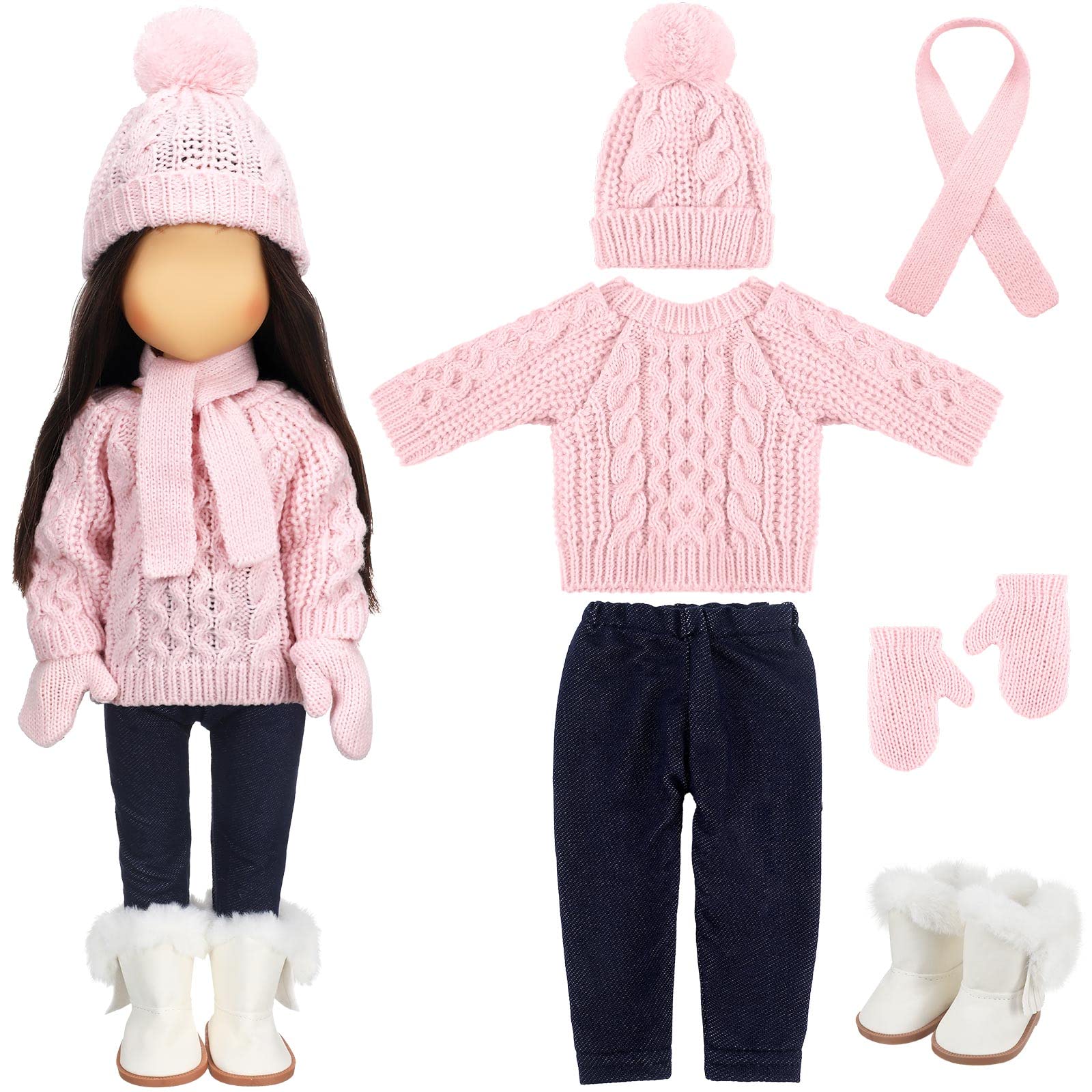 Bencailor winter jacket for 18 inch doll enhances playtime with stylish warmth