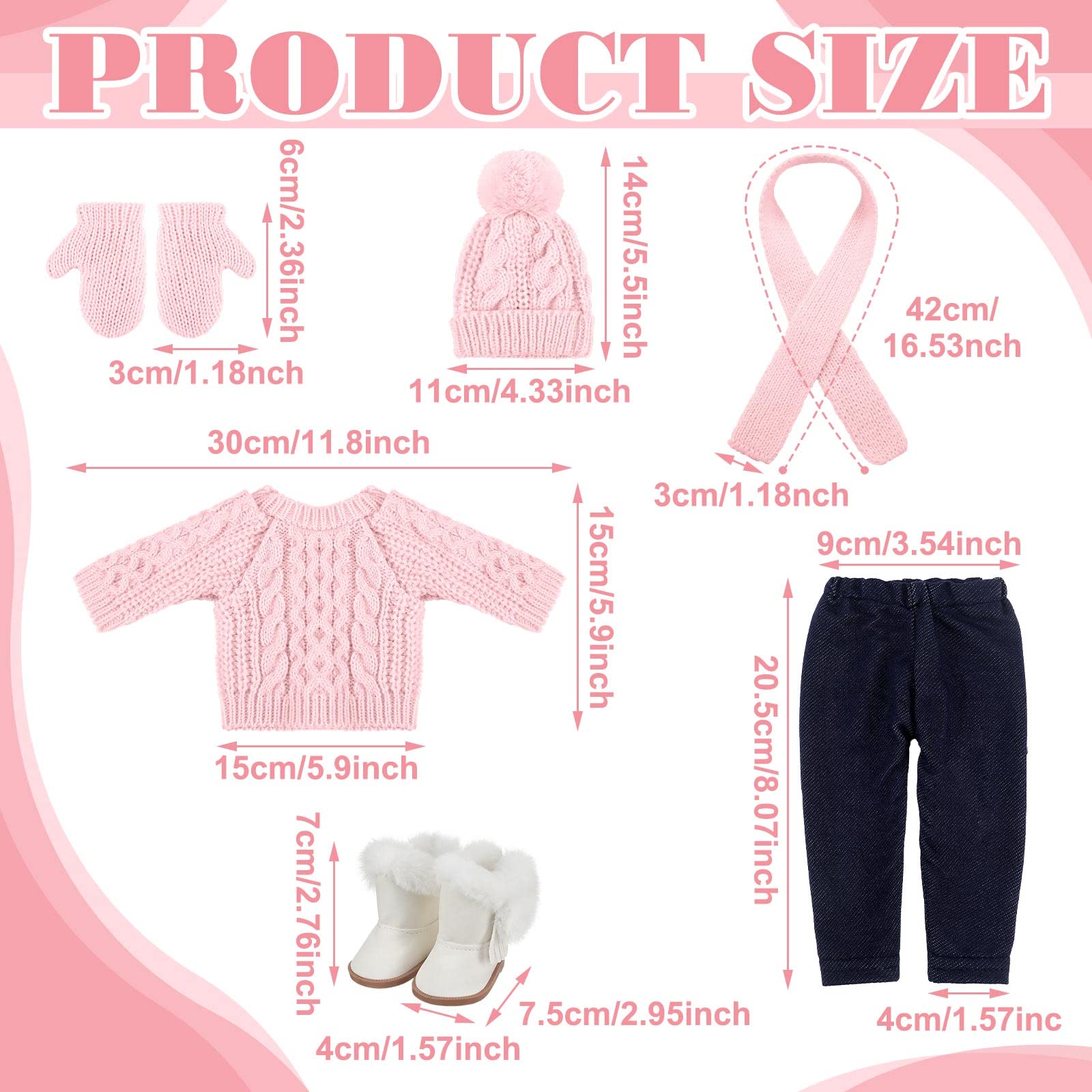 Bencailor pants for 18 inch doll provide comfortable fit for adventures