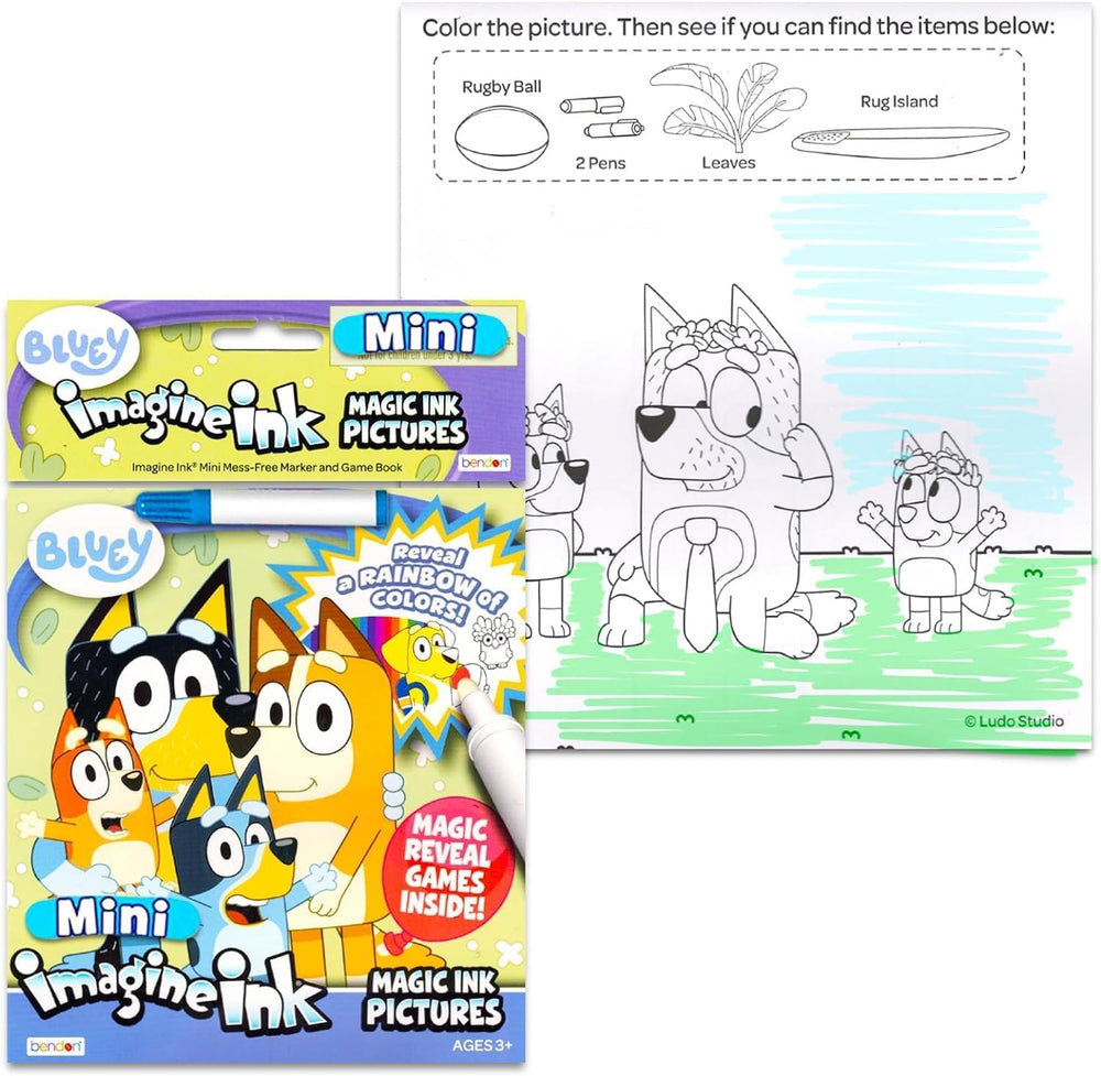 Bendon Spidey and Friends Imagine Ink book for mess-free superhero coloring