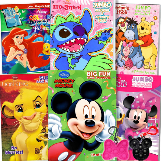 Bendon Disney Mickey coloring book cover for creative play