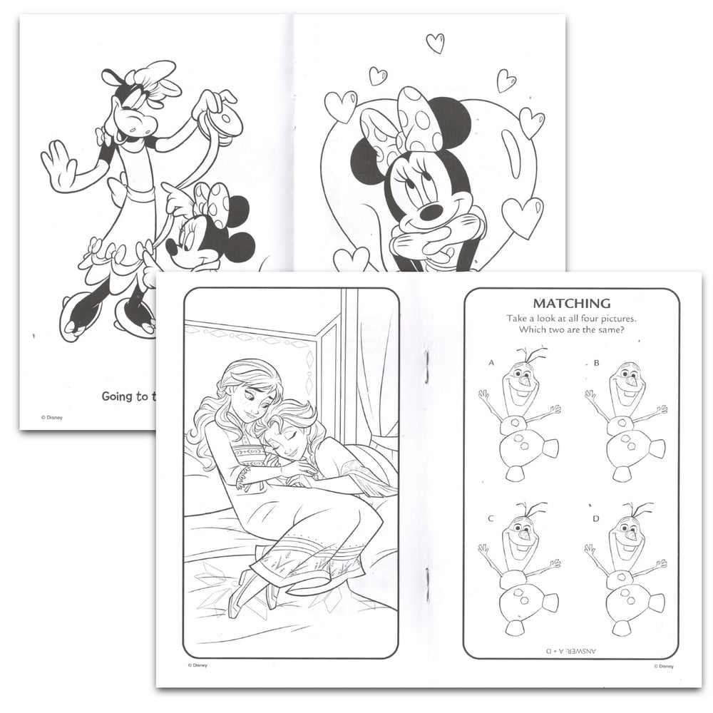 Pages featuring Disney Princess and friends for joyful activities