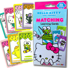 Bendon Hello Kitty coloring pages spread ready for coloring and games.