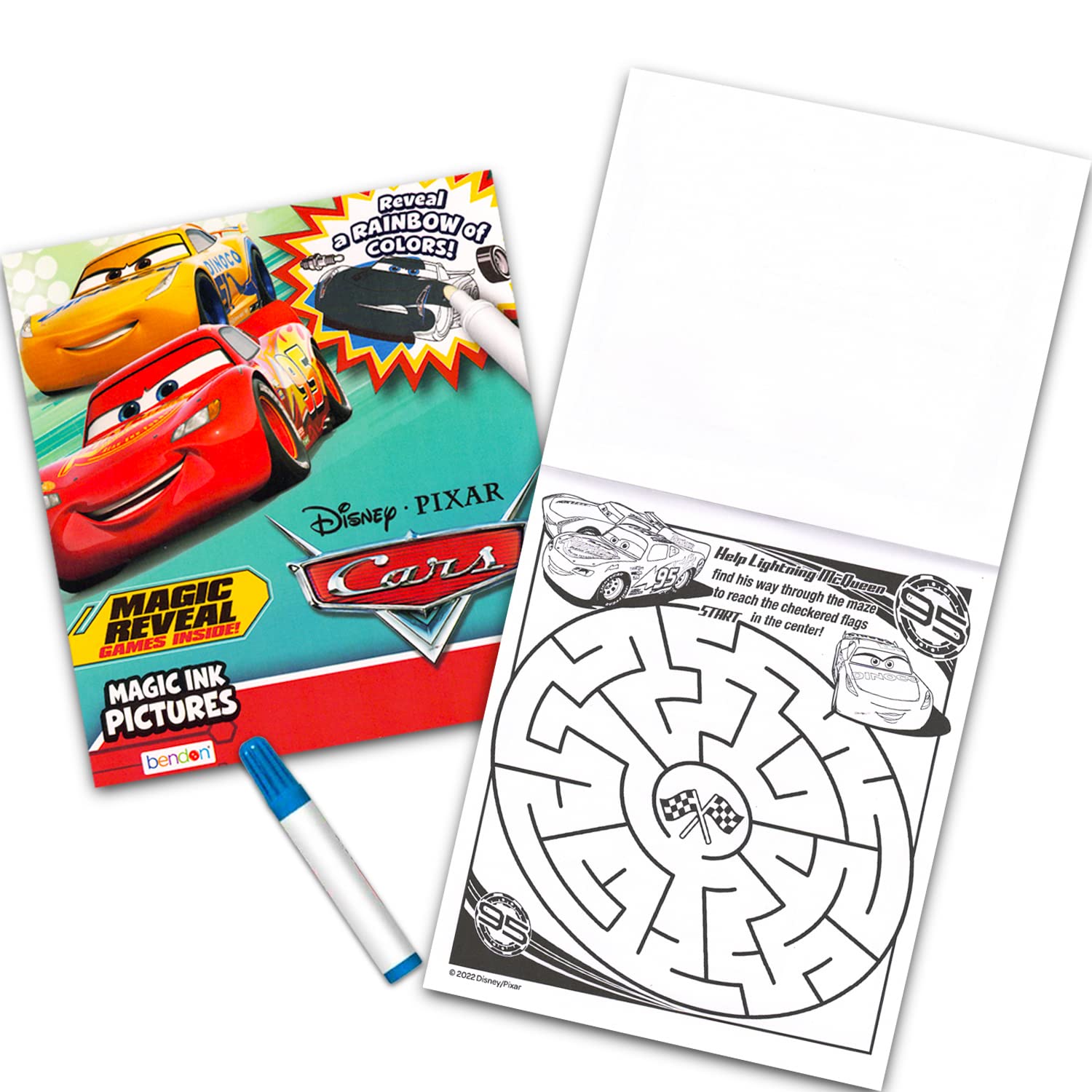 Bendon Imagine Ink Mickey Mouse coloring book with licensed characters and no mess