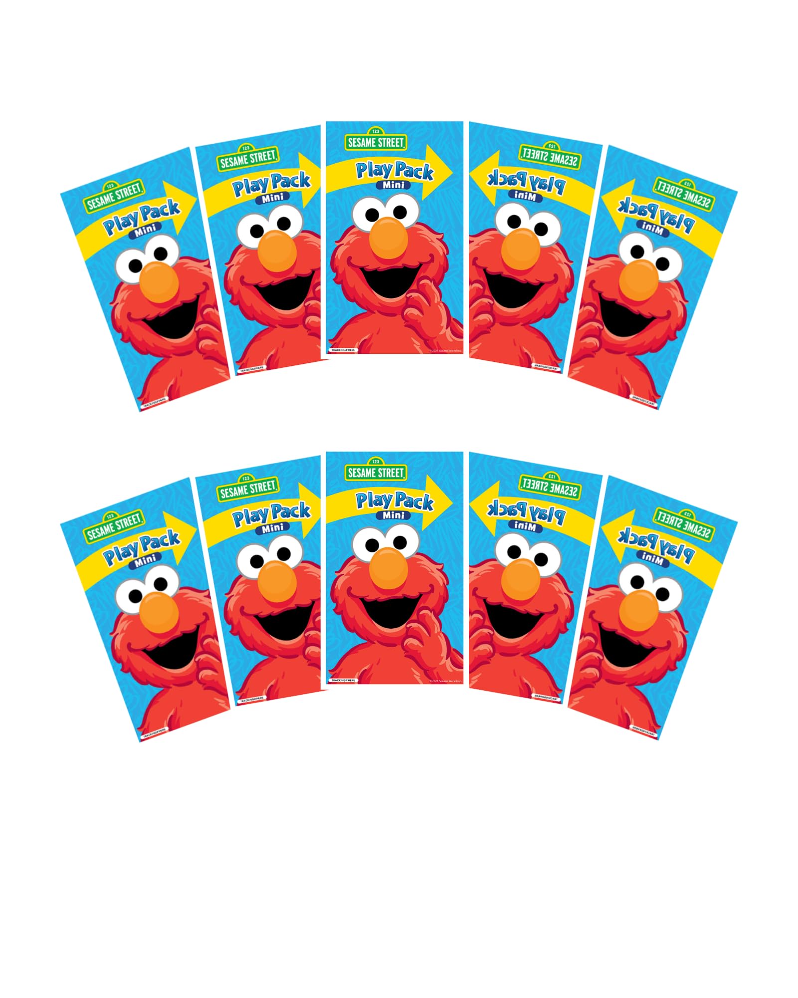 Bendon Sesame Street 10-pack display ideal for birthdays or classrooms.