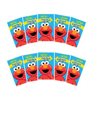 Bendon Sesame Street 10-pack display ideal for birthdays or classrooms.