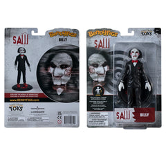 BendyFigs Saw Billy display base included for stable showcase.