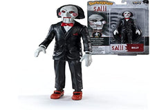 BendyFigs Saw Billy poseable figure ready for dynamic play and posing.