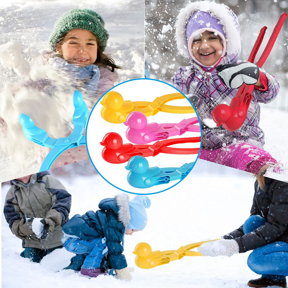 BeneFine duck snowball maker on sand offers beach play options.